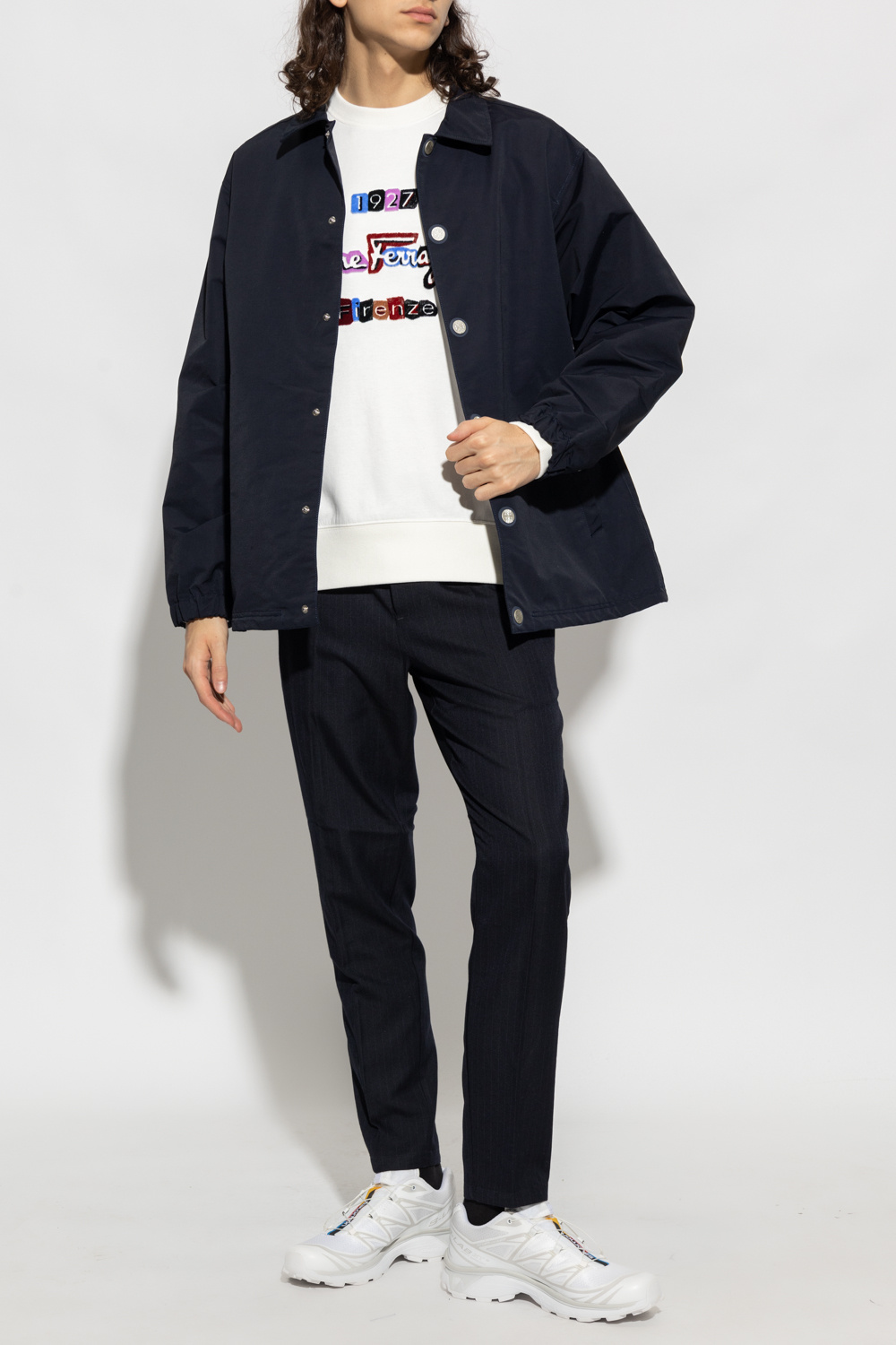 [Salvatore Ferragamo]ハンカチシャツワンピース ☆完売必至☆】Salvatore Ferragamo ☆ シャツドレス (FERRAGAMO